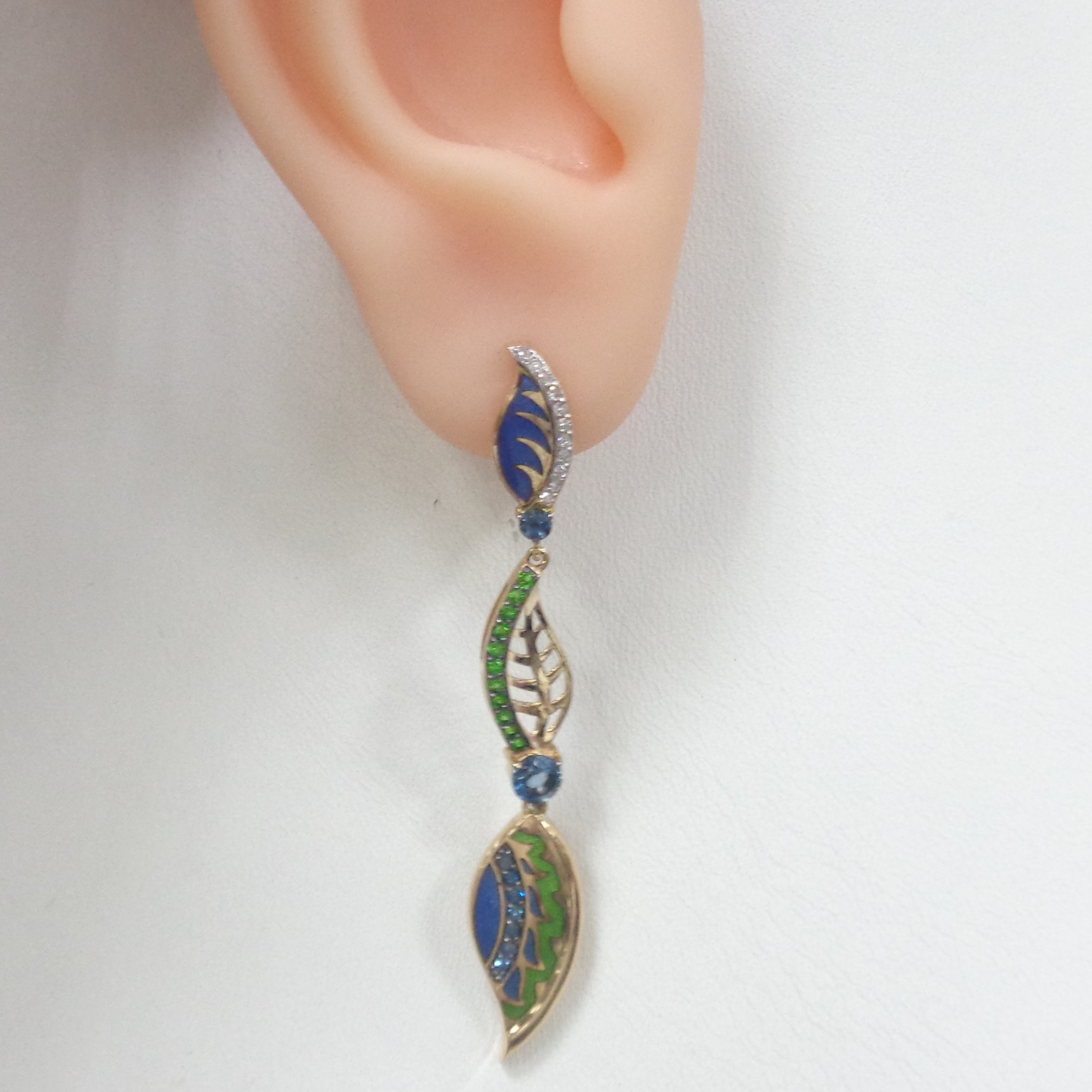 10512-000764 Серьги (Au 585)